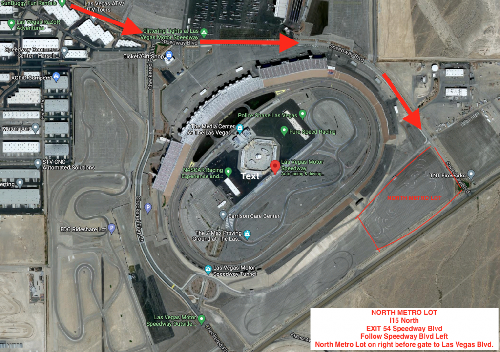 LVMS North Metro Lot - PFC Training